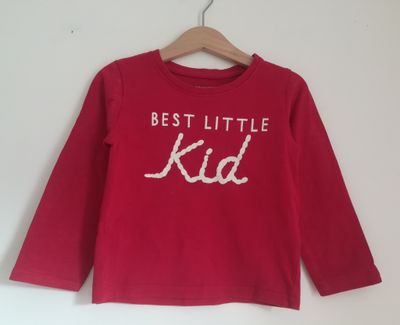 Boys long sleeved top