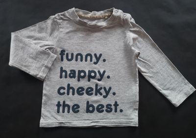 Boys long sleeved top