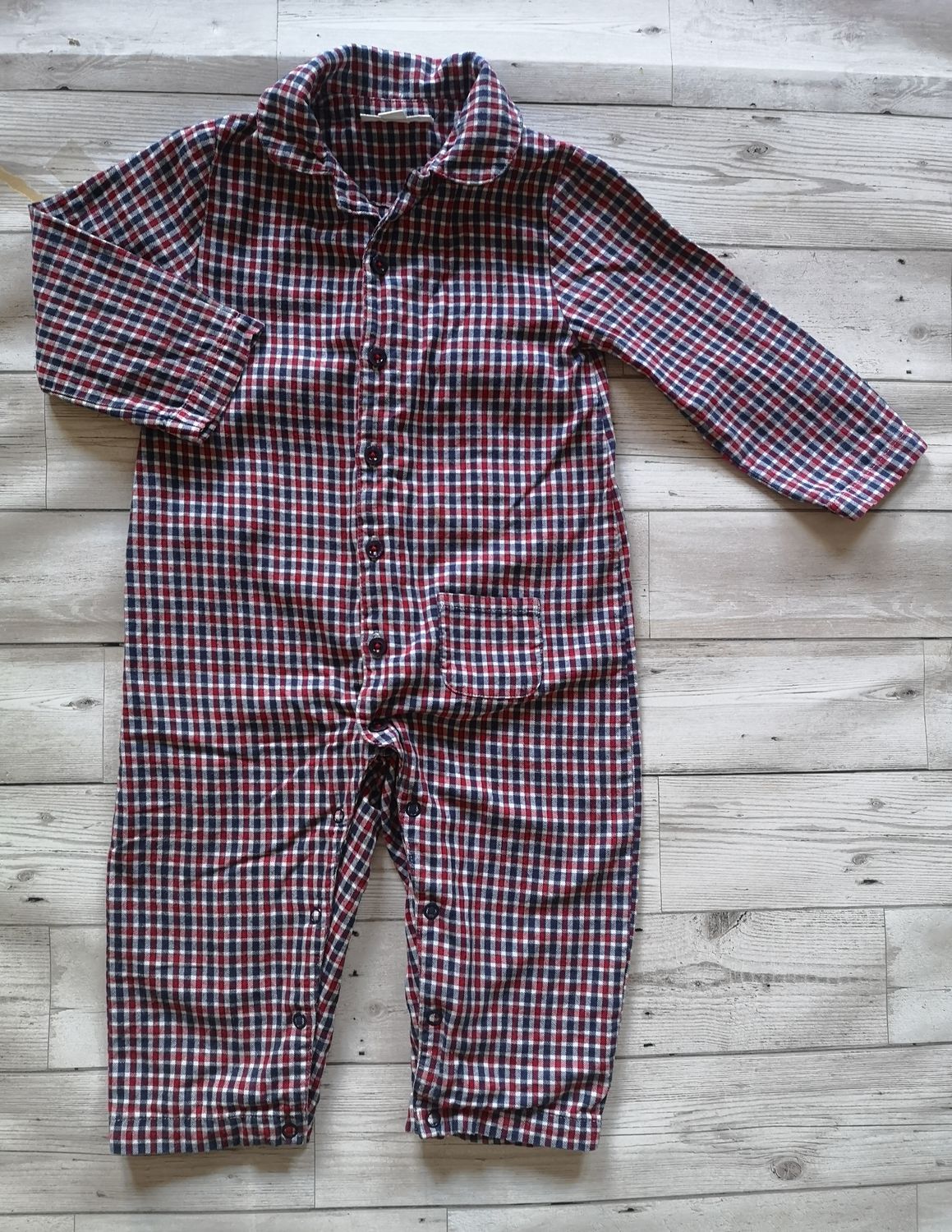 Boys romper from the little white company