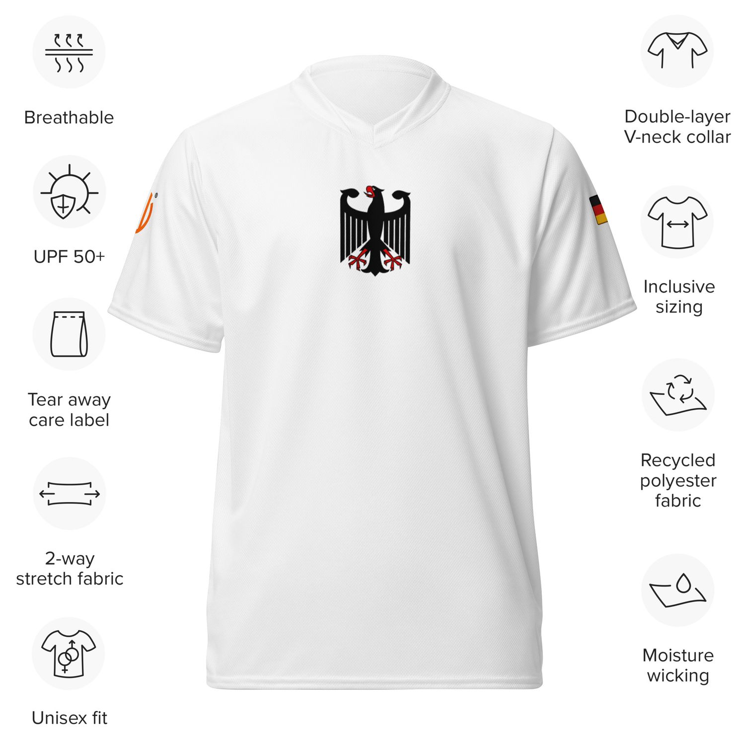 The Wuff® Performance Trikot Germany