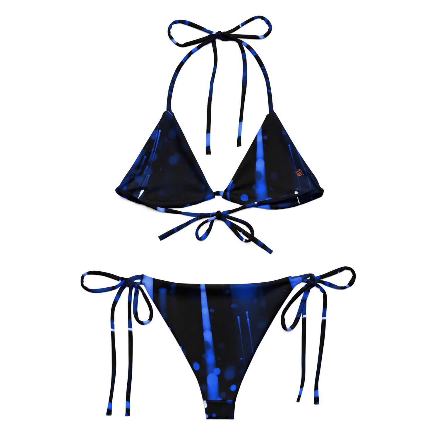 Recycelter Schnürbikini