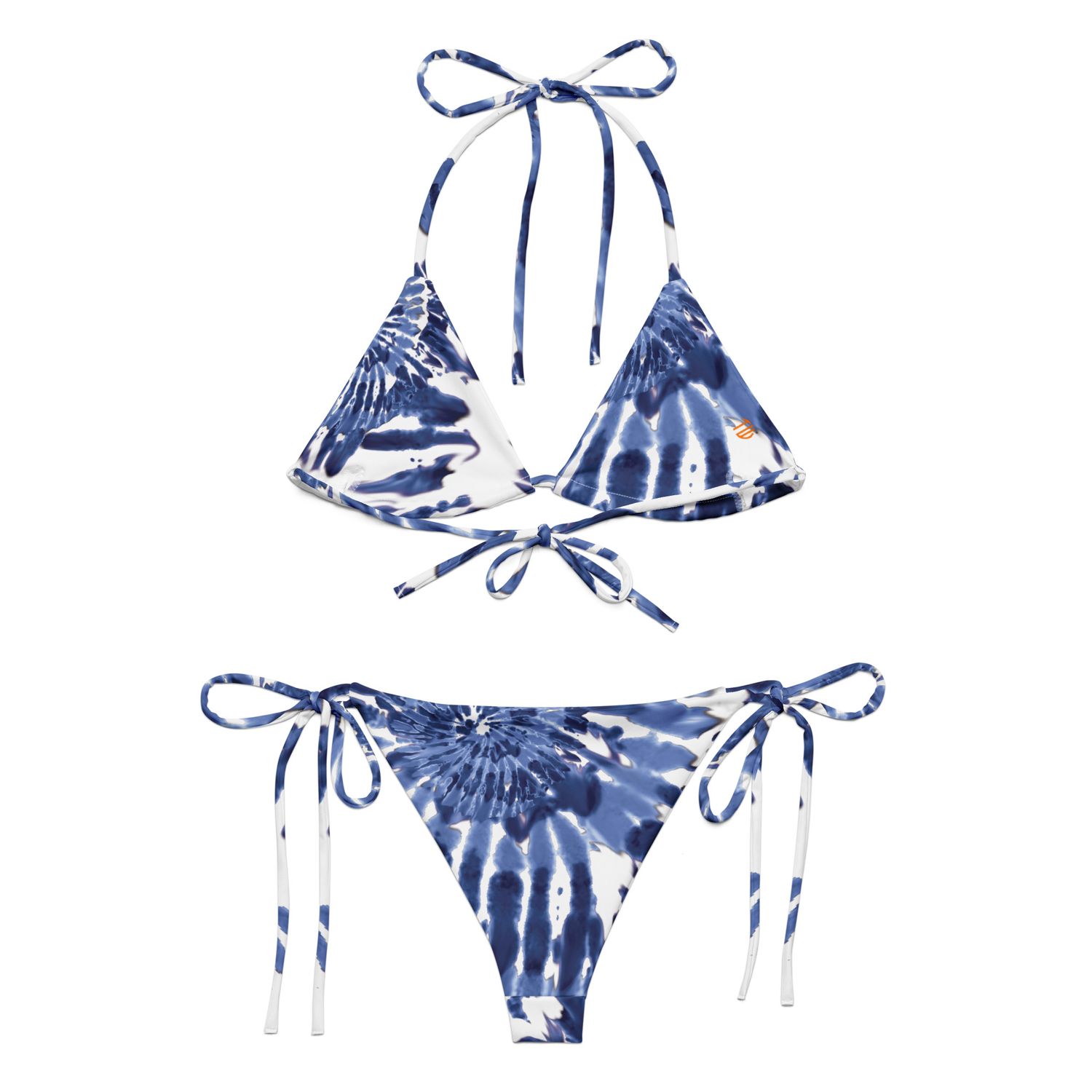 Recycelter Schnürbikini