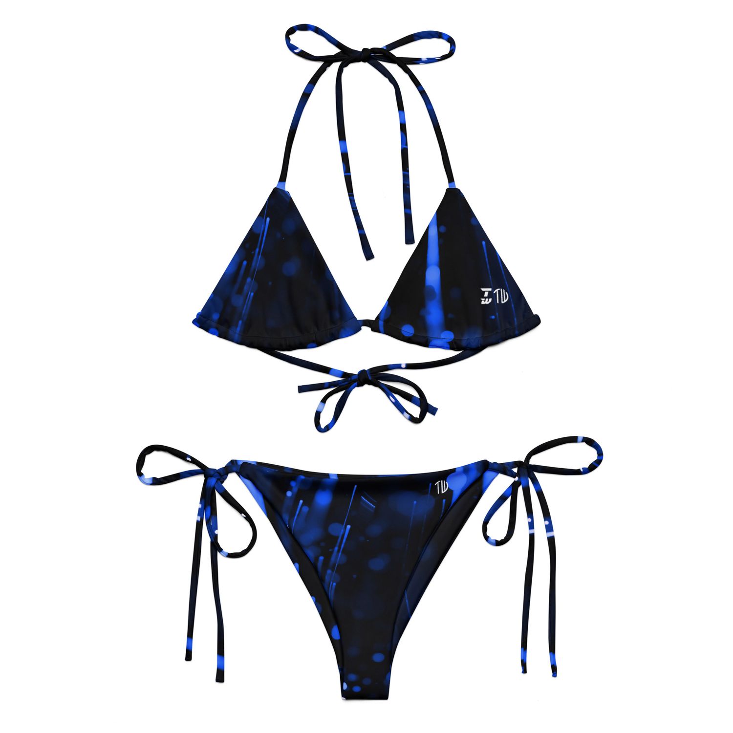 Recycelter Schnürbikini
