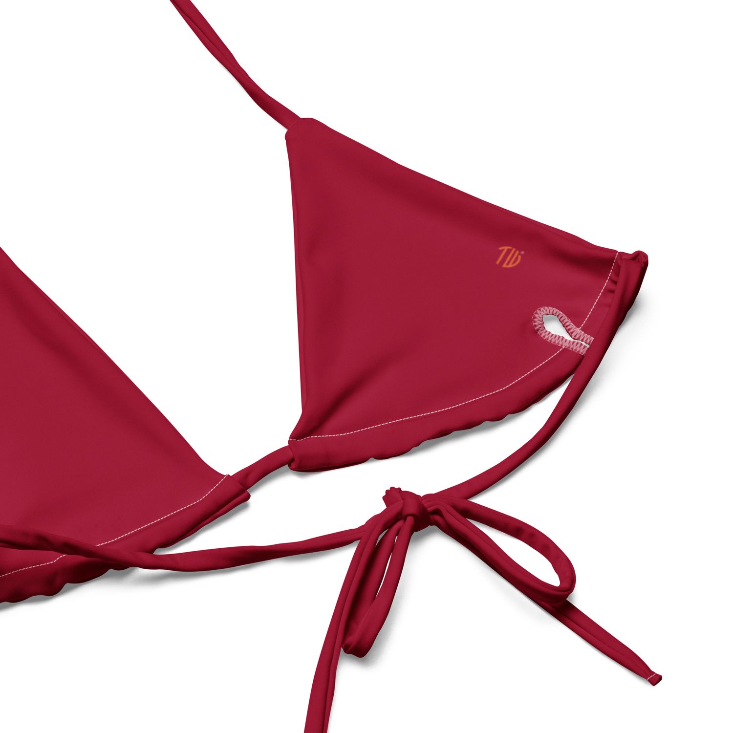 Recycelter Schnürbikini