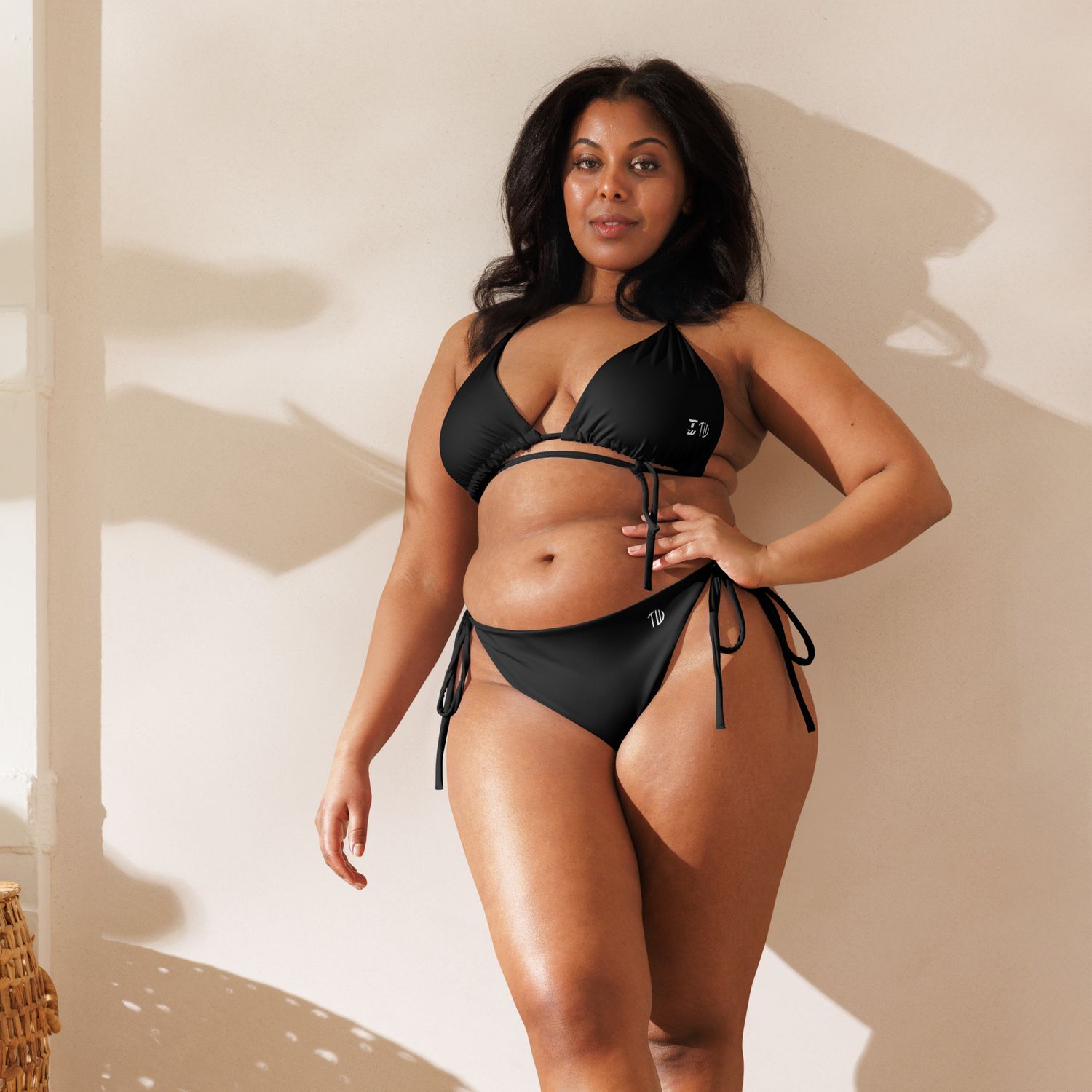 Recycelter Schnürbikini
