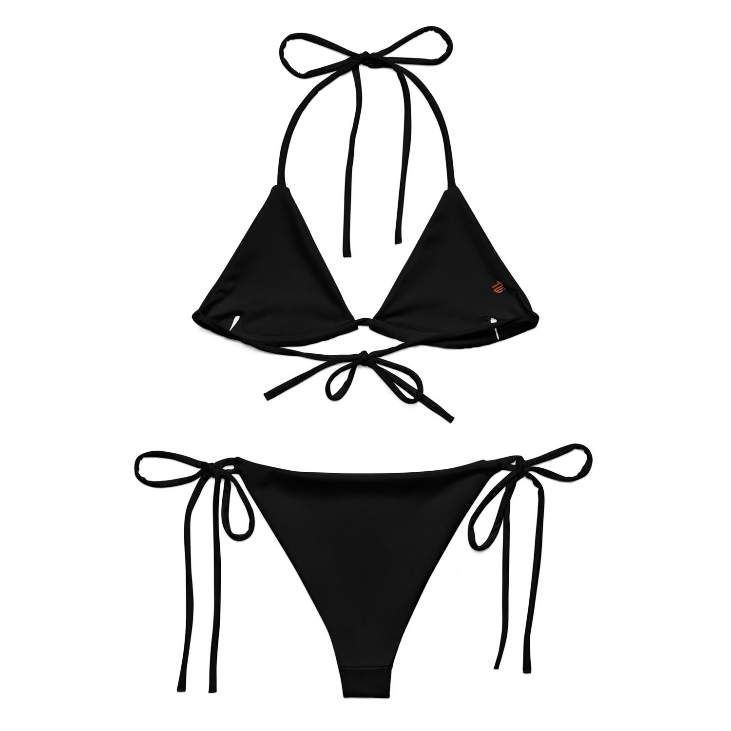 Recycelter Schnürbikini