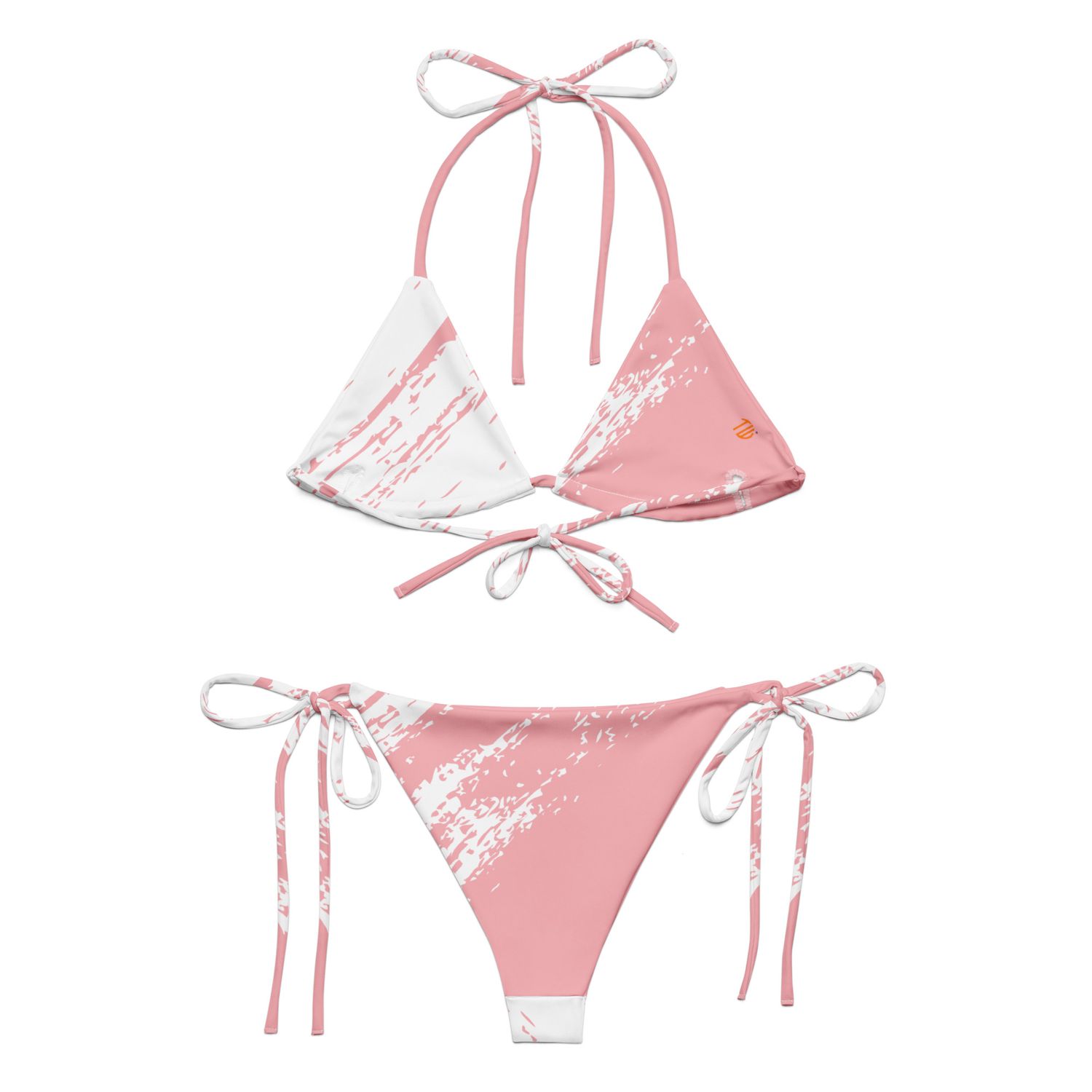 Recycelter Schnürbikini