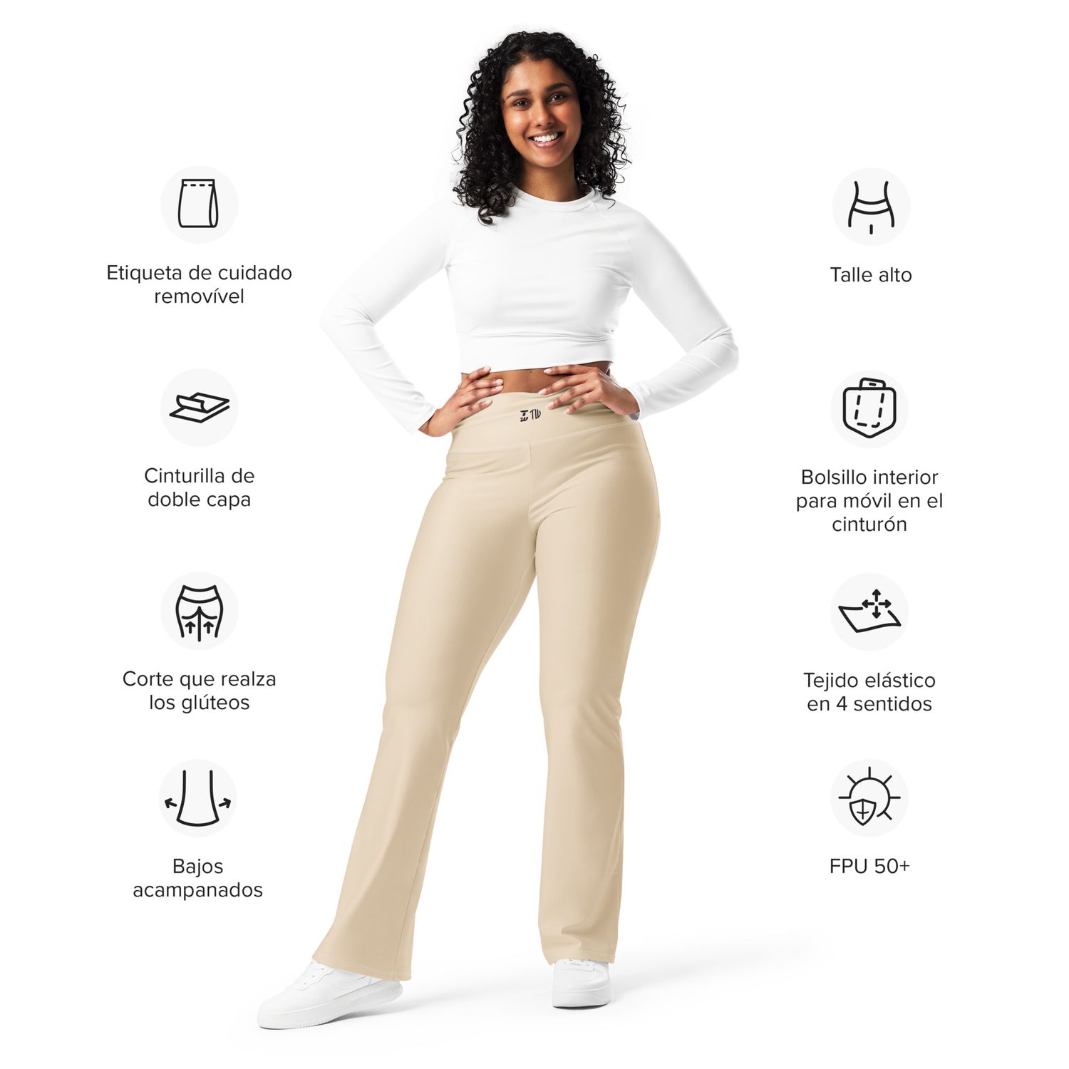 Leggings mit Schlag