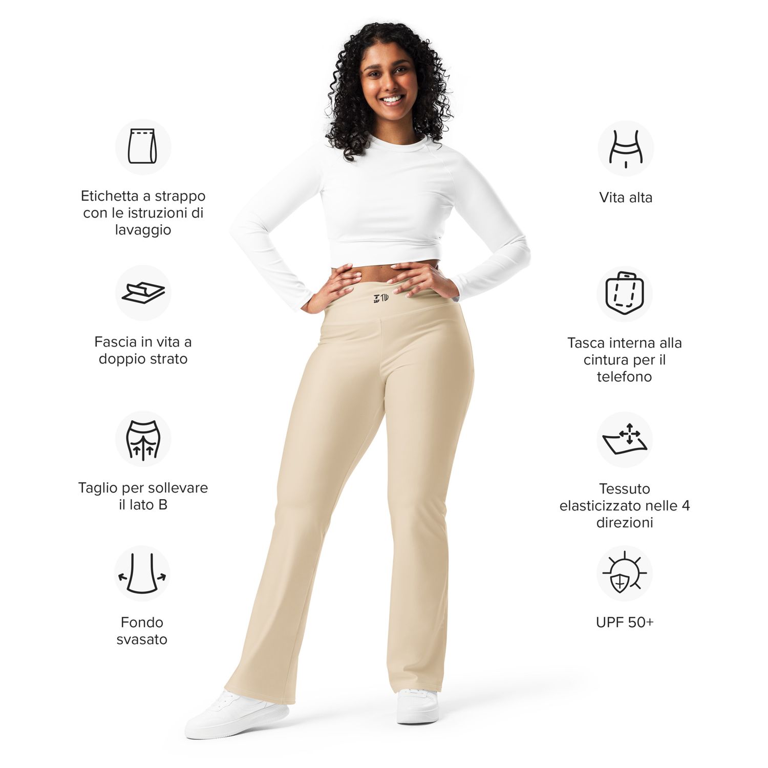 Leggings mit Schlag