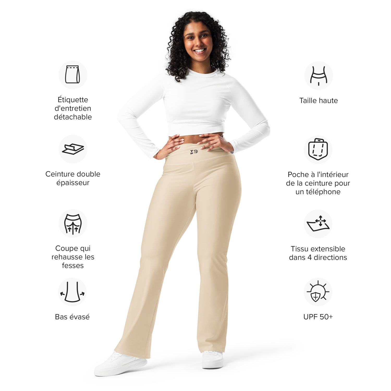 Leggings mit Schlag