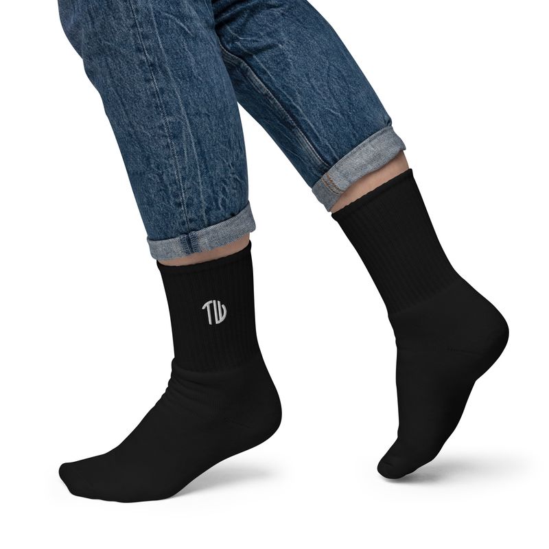 Bestickte Socken