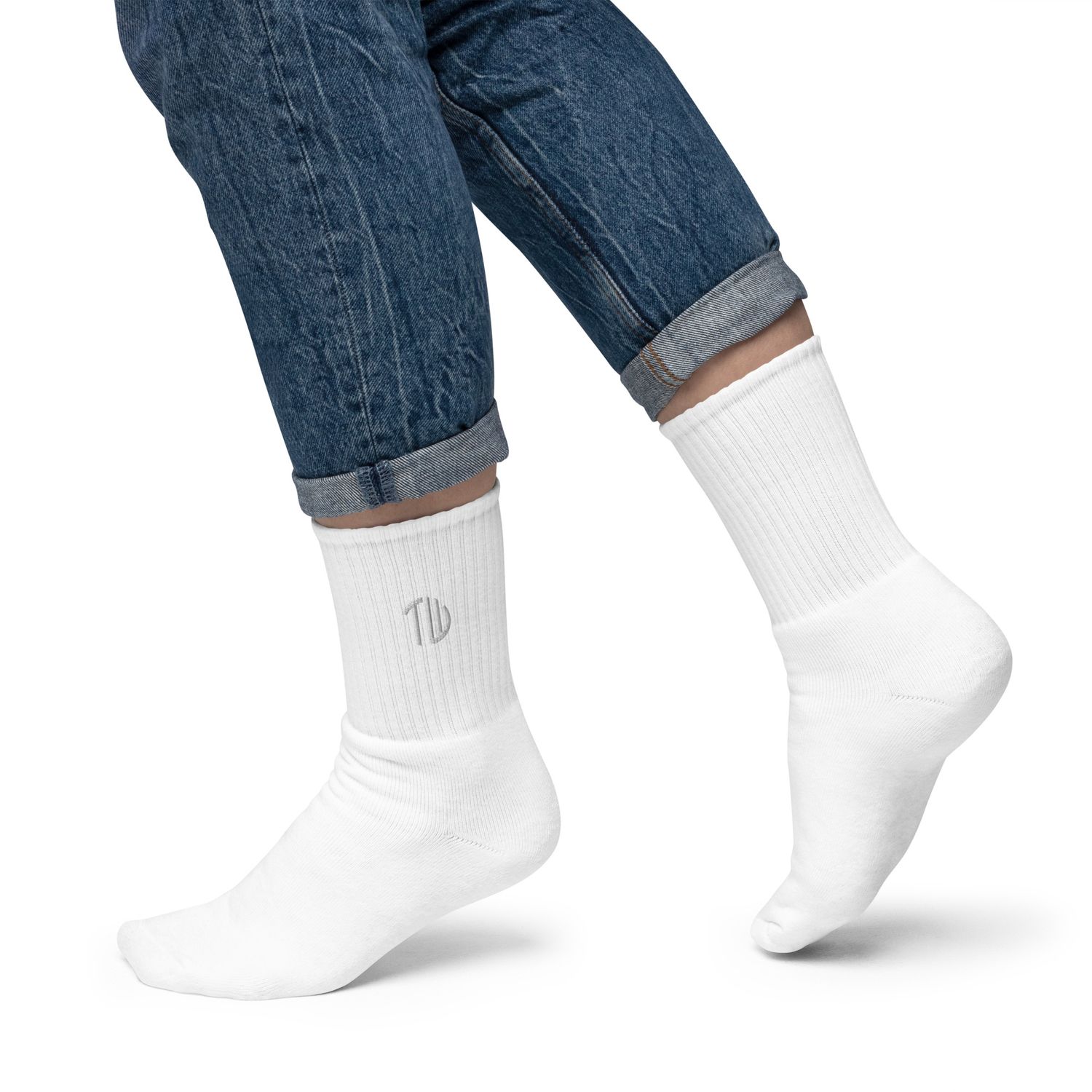 Bestickte Socken