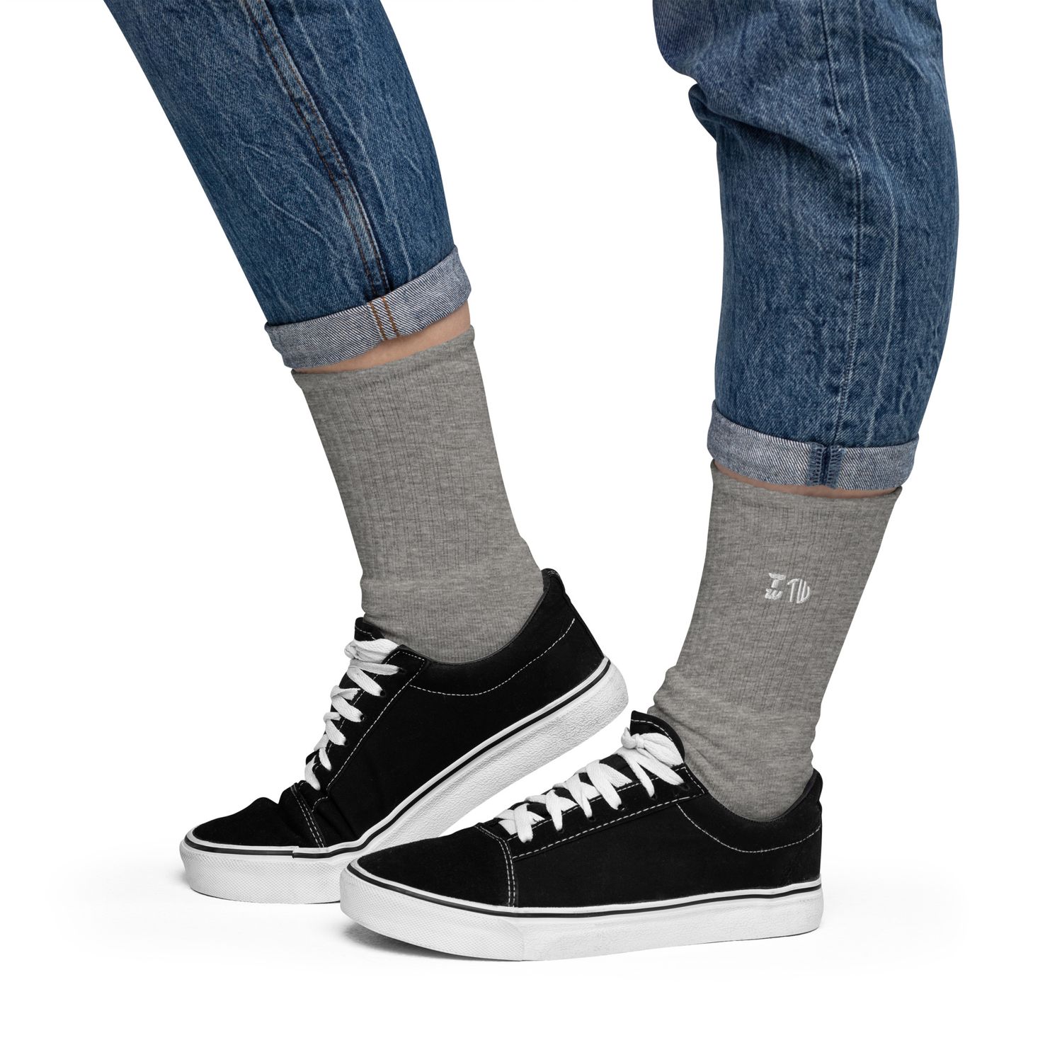 Bestickte Socken