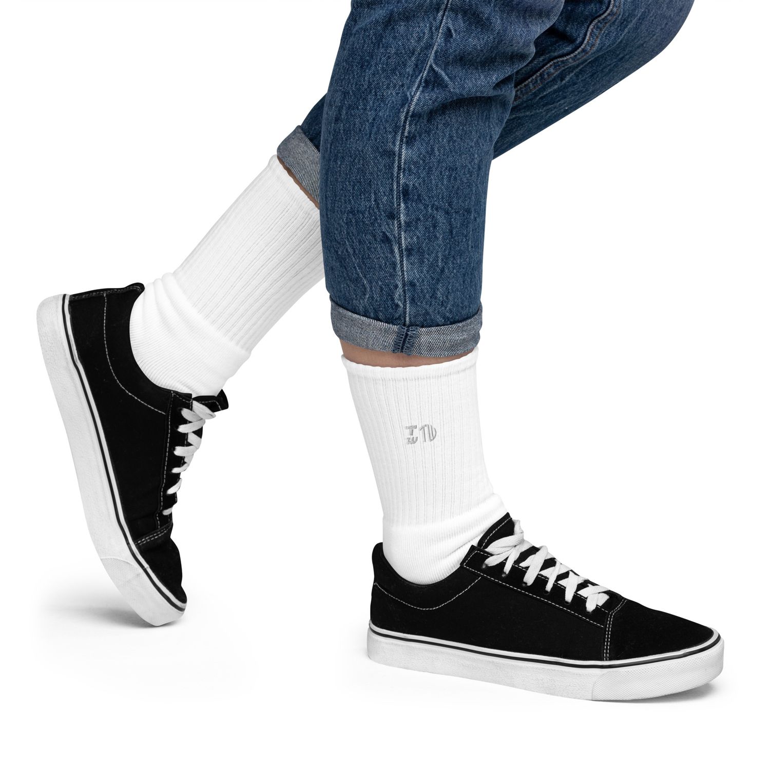 Bestickte Socken