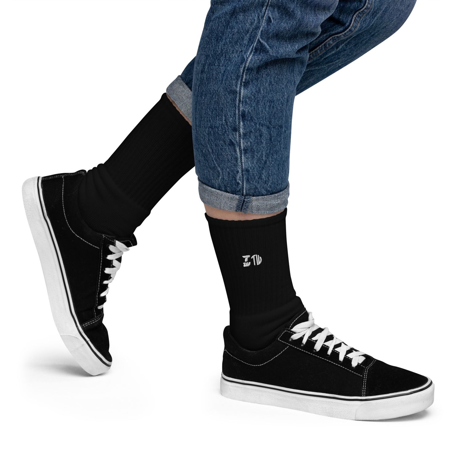Bestickte Socken