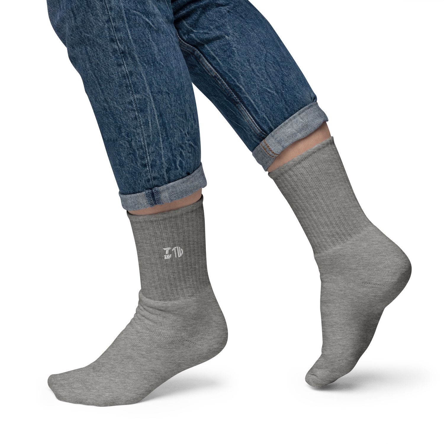 Bestickte Socken