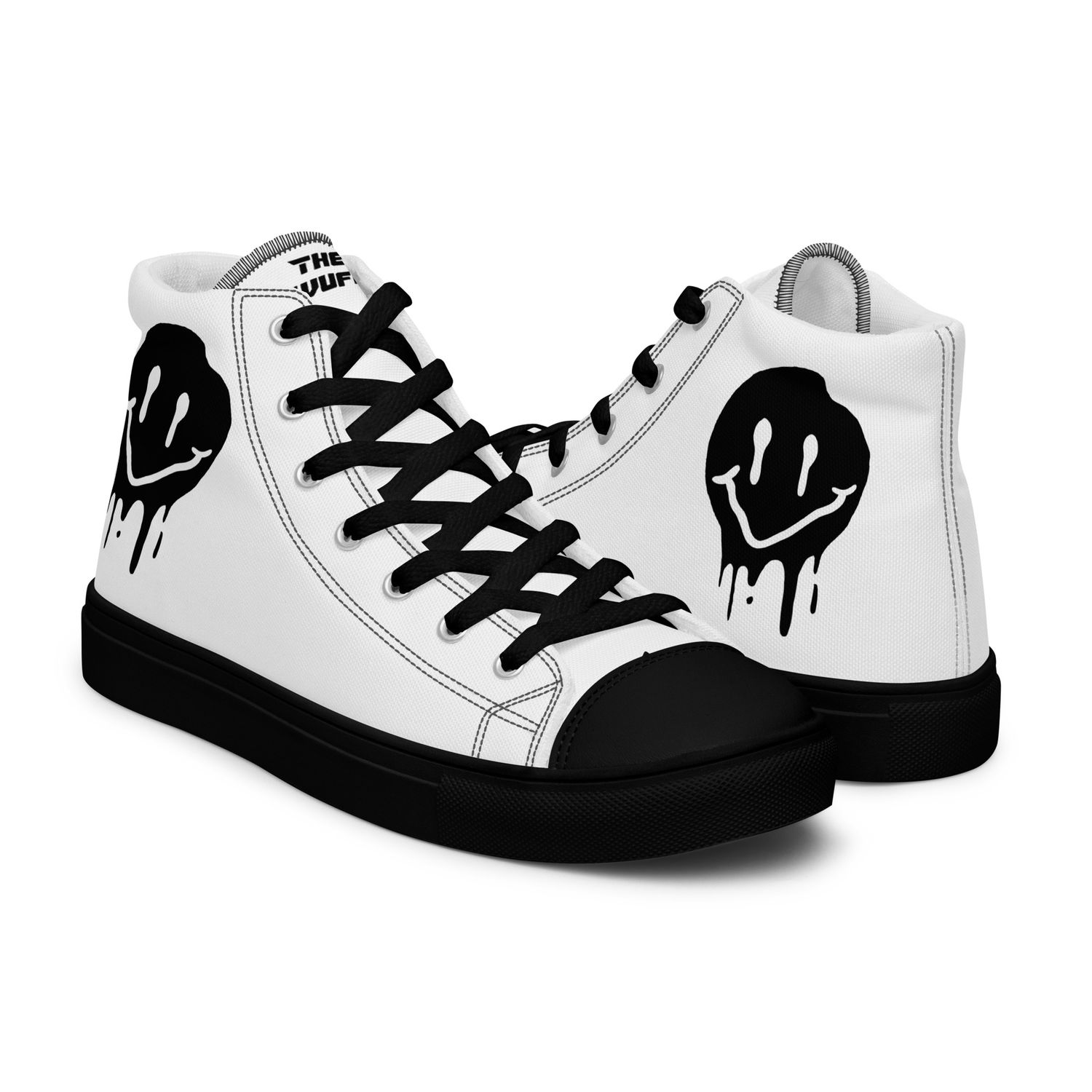 High-Top Leinenschuhe für Damen