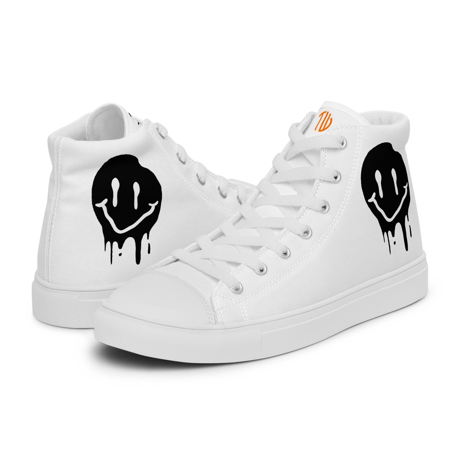 High-Top Leinenschuhe für Damen