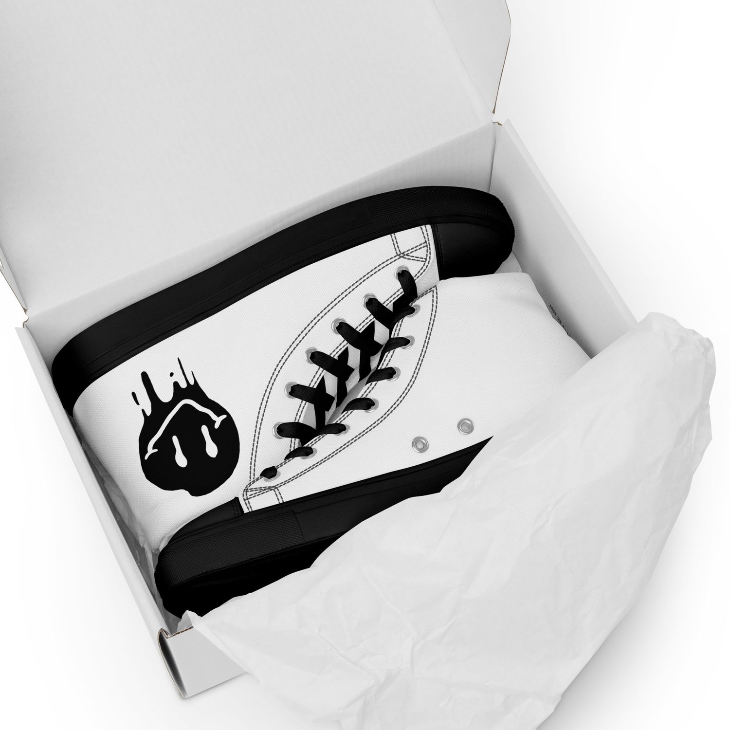 High-Top Leinenschuhe für Herren