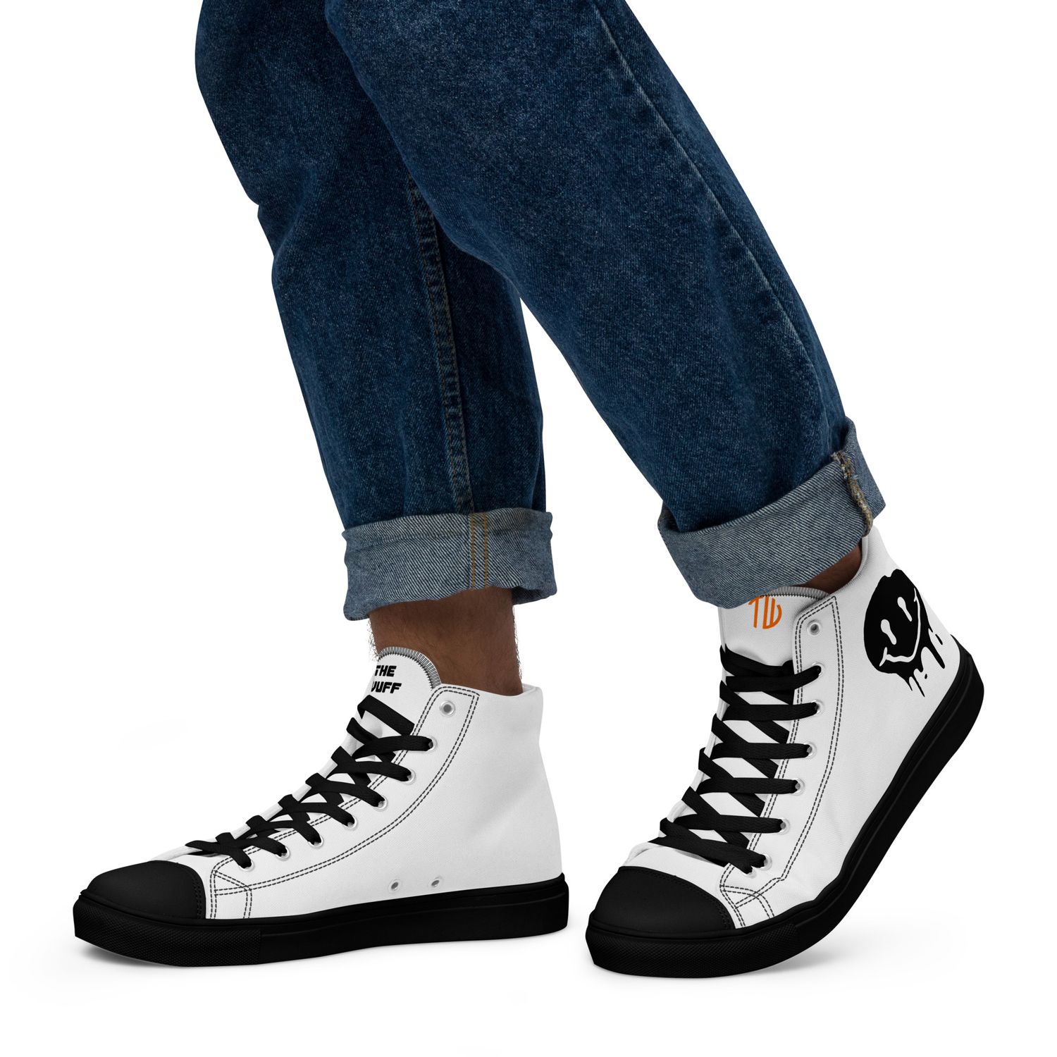 High-Top Leinenschuhe für Herren