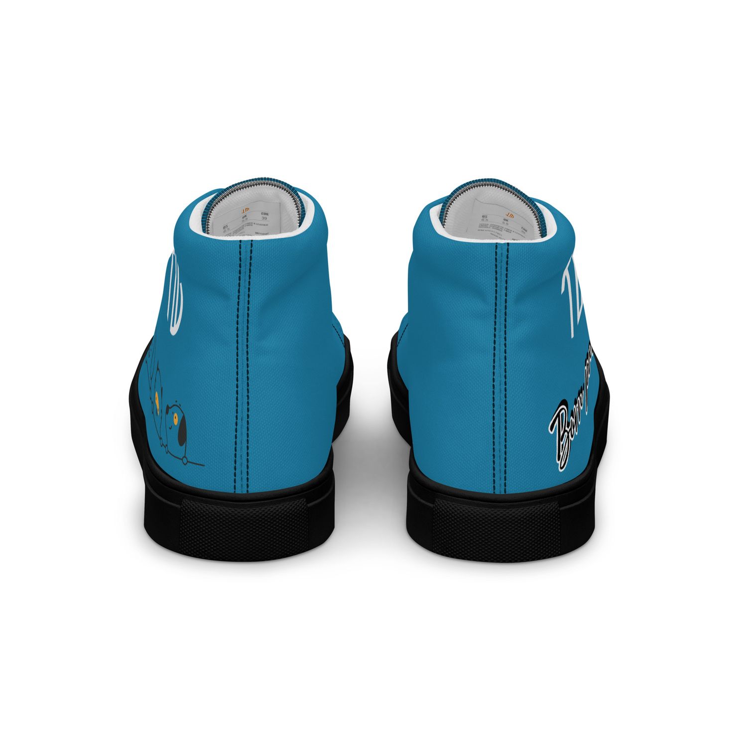 High-Top Leinenschuhe für Herren