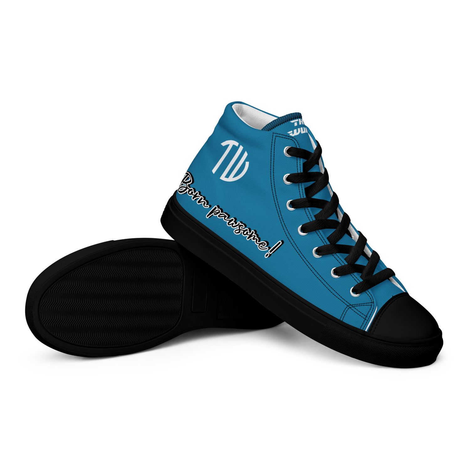 High-Top Leinenschuhe für Herren