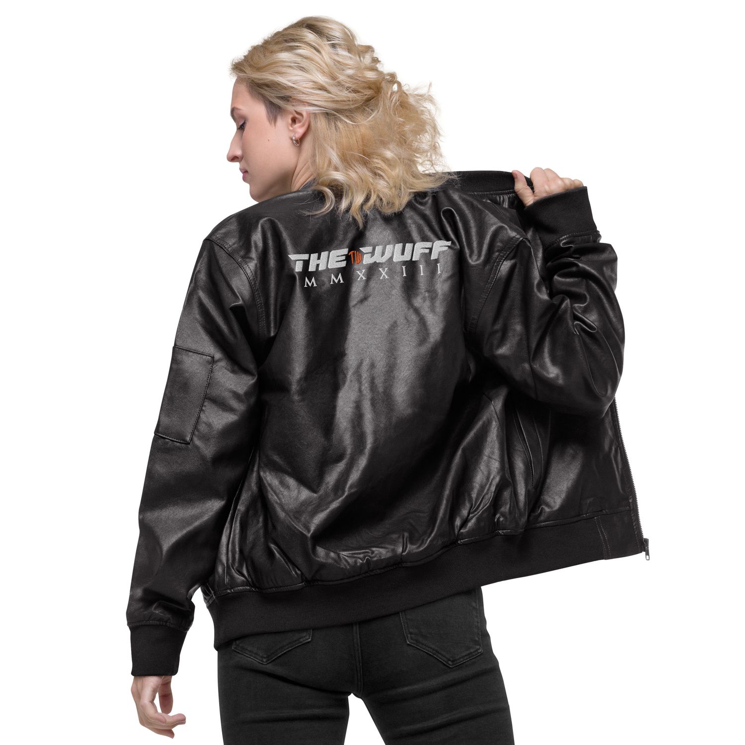 Hidecore V7 Premium Leder Bomberjacke