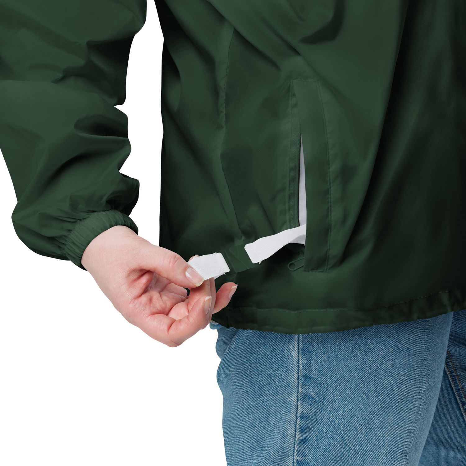 Basic-Unisex-Regenjacke/Windbreaker