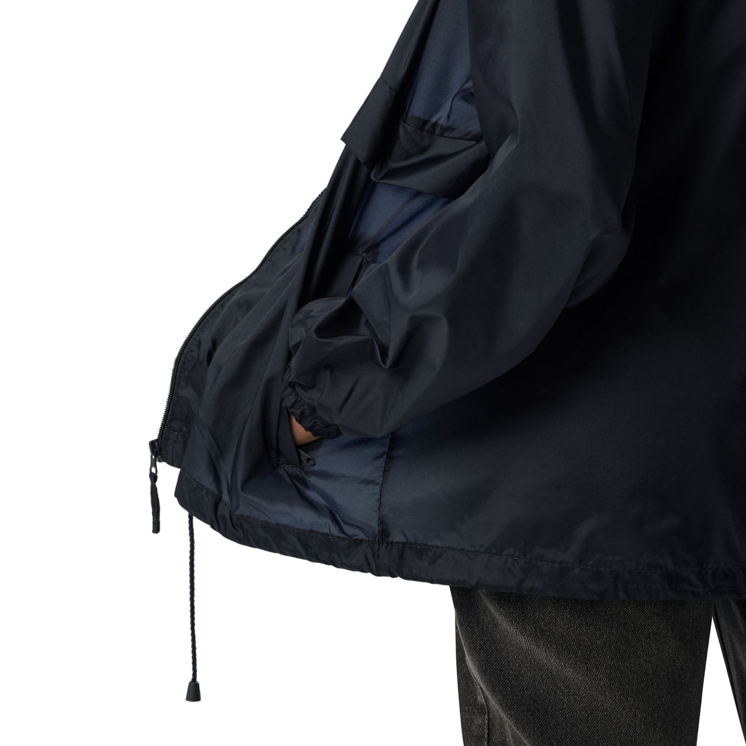 Basic-Unisex-Regenjacke/Windbreaker