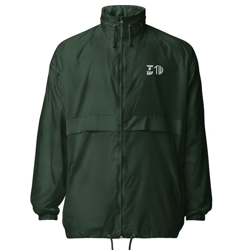 Basic-Unisex-Regenjacke/Windbreaker