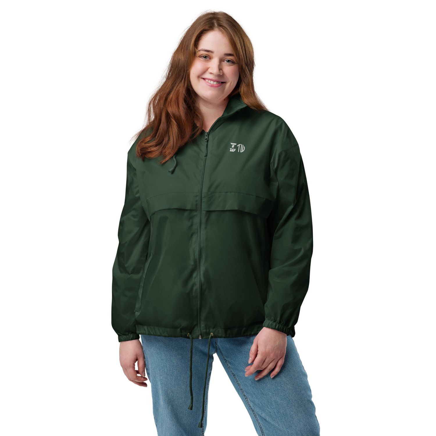 Basic-Unisex-Regenjacke/Windbreaker