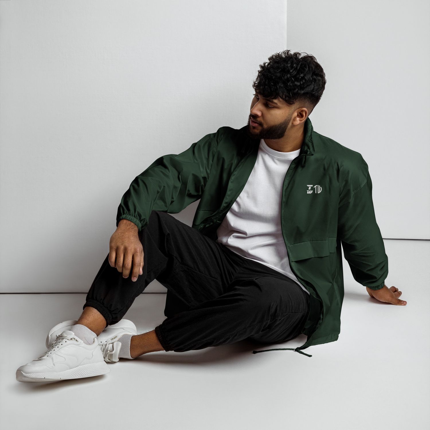 Basic-Unisex-Regenjacke/Windbreaker