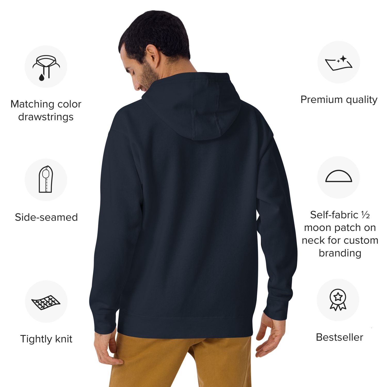 Unisex-Kapuzenpullover|Brivido X1