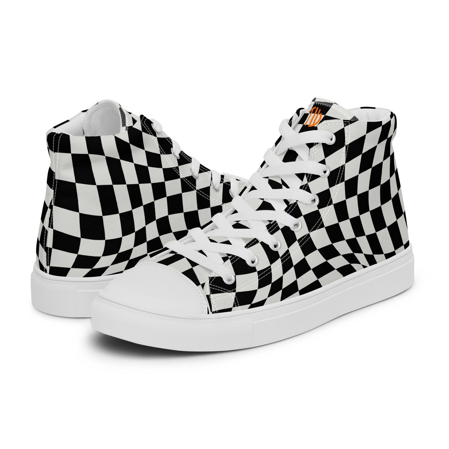 High-Top Leinenschuhe für Herren