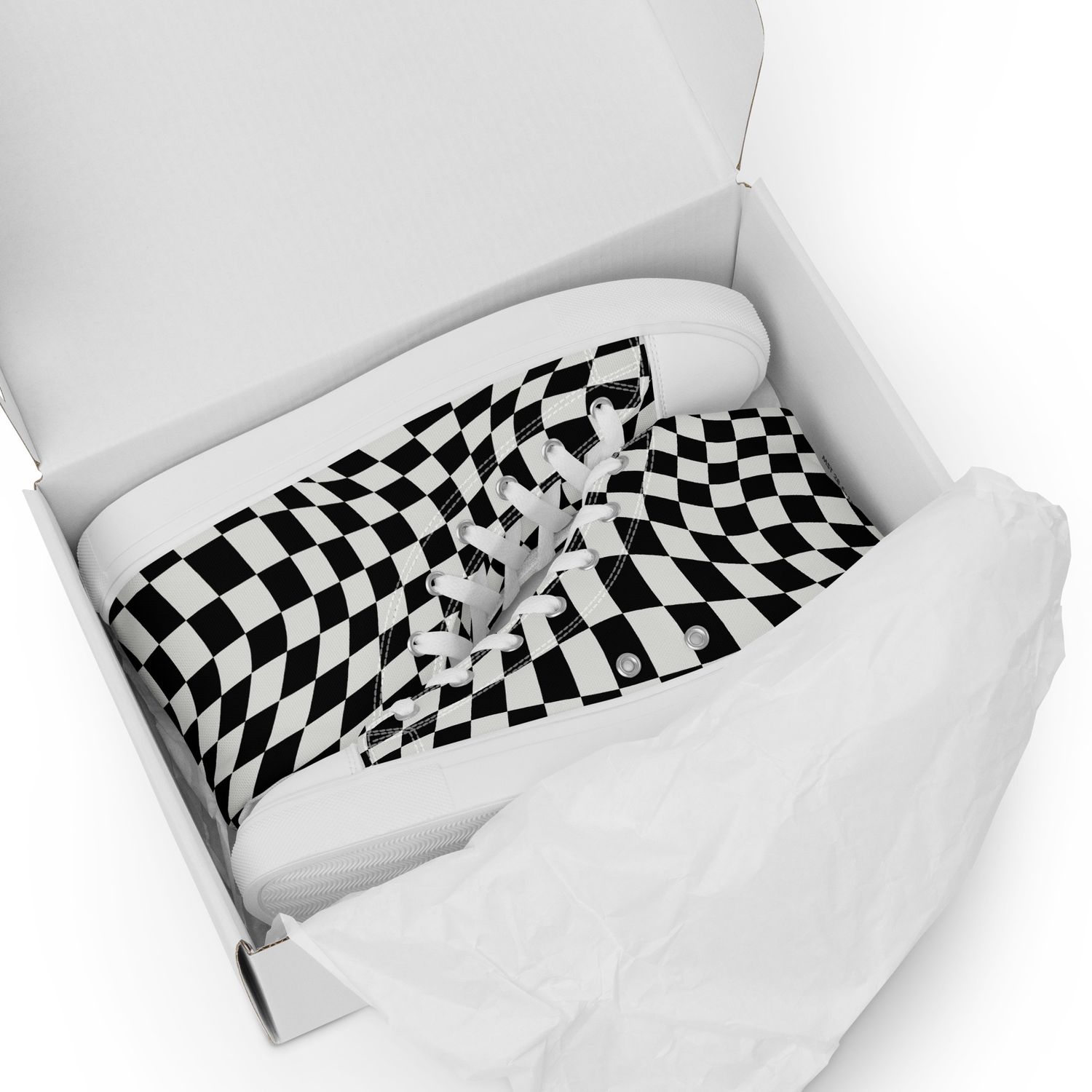 High-Top Leinenschuhe für Herren