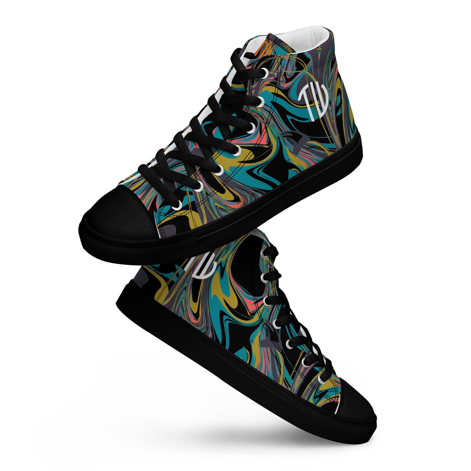 High-Top Leinenschuhe für Herren
