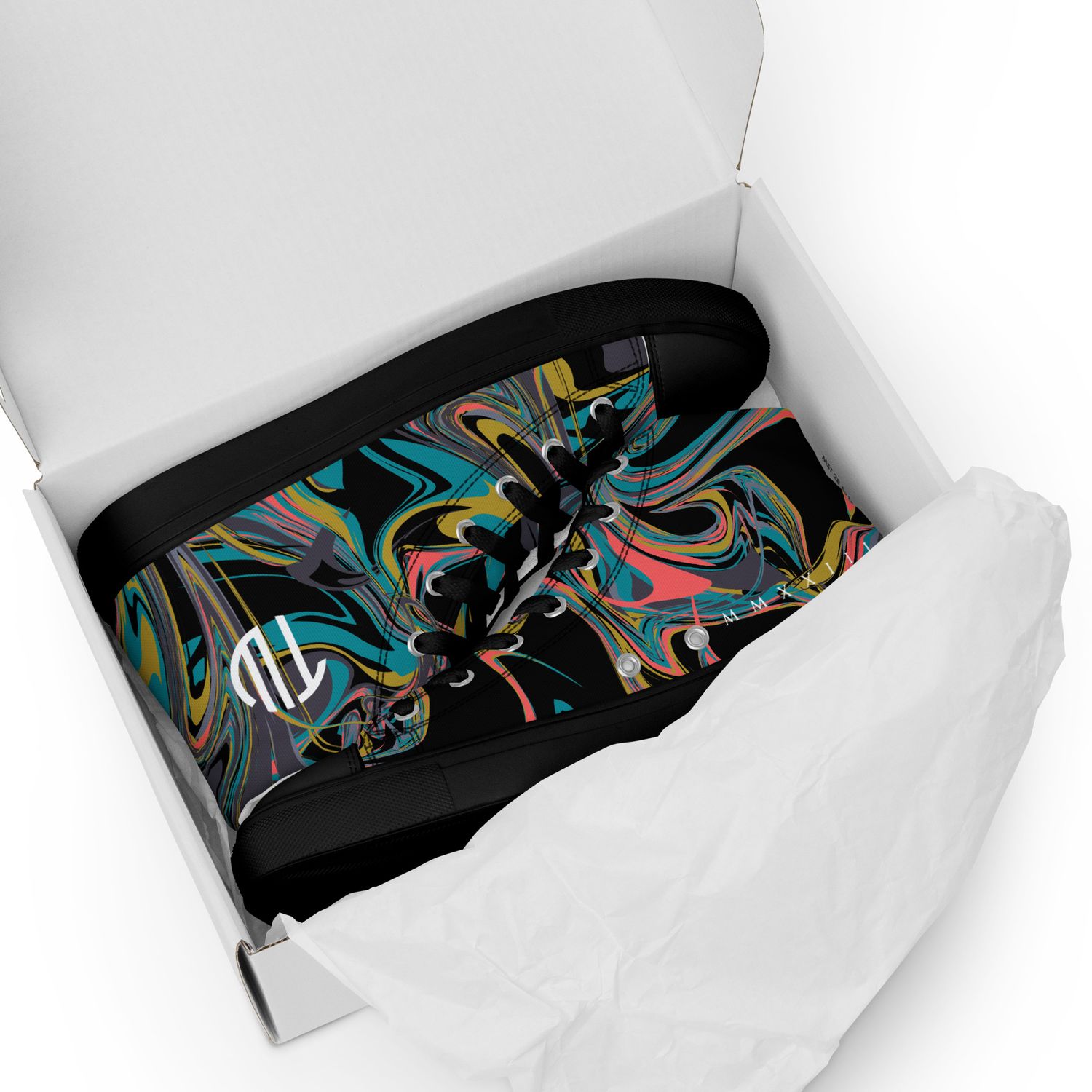 High-Top Leinenschuhe für Herren