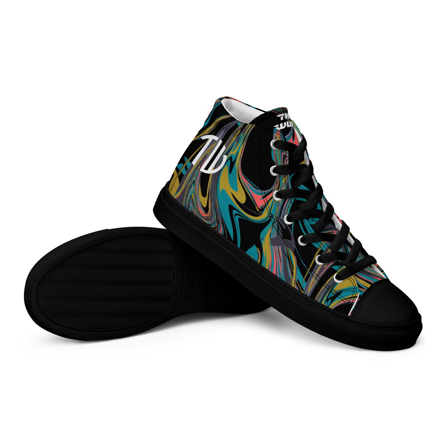 High-Top Leinenschuhe für Herren