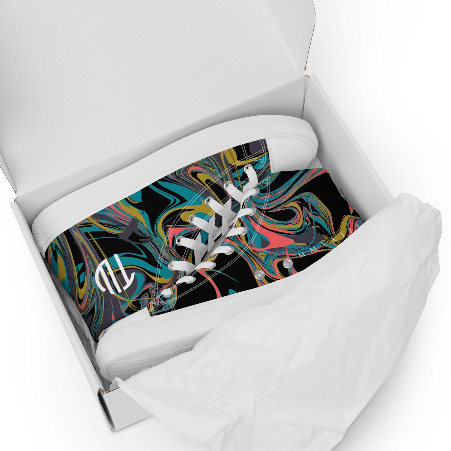 High-Top Leinenschuhe für Herren