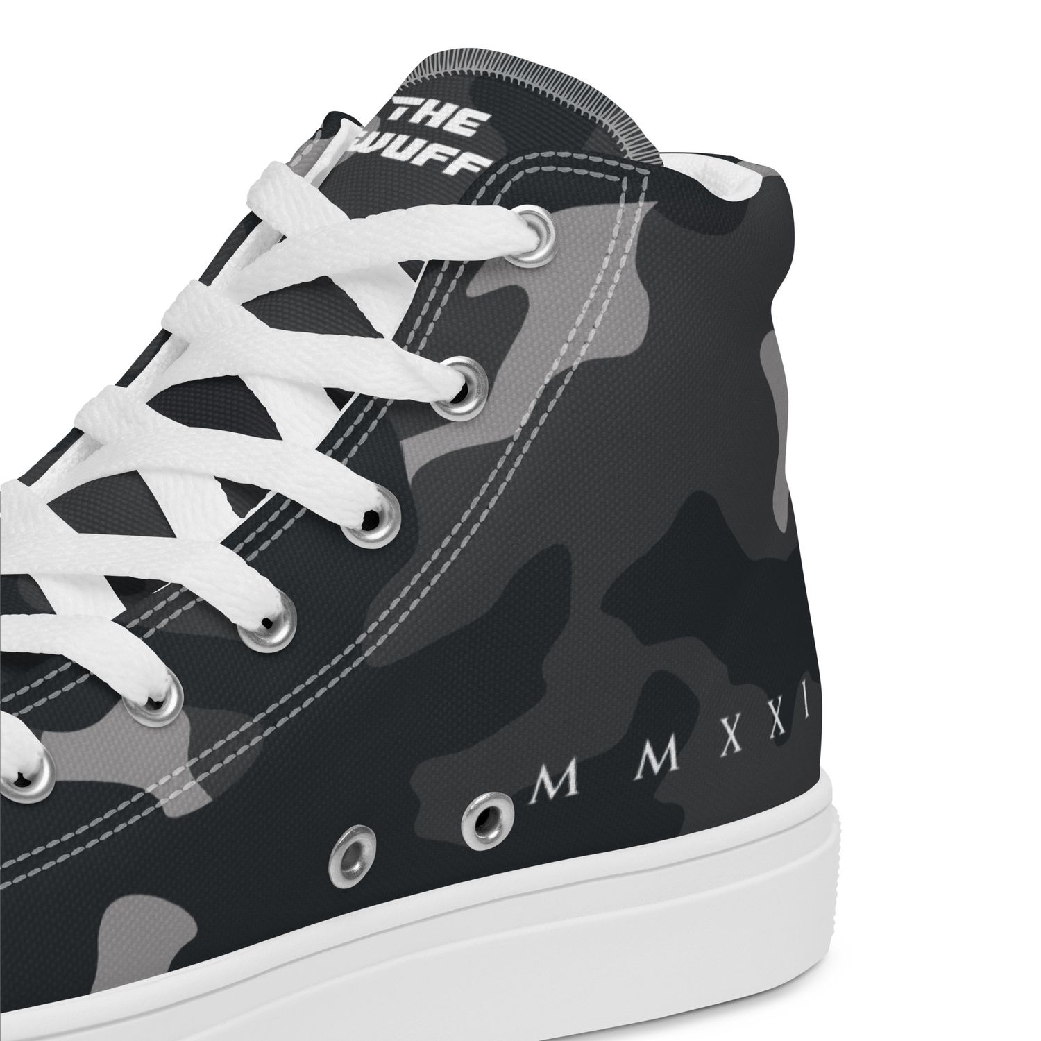 High-Top Leinenschuhe für Damen