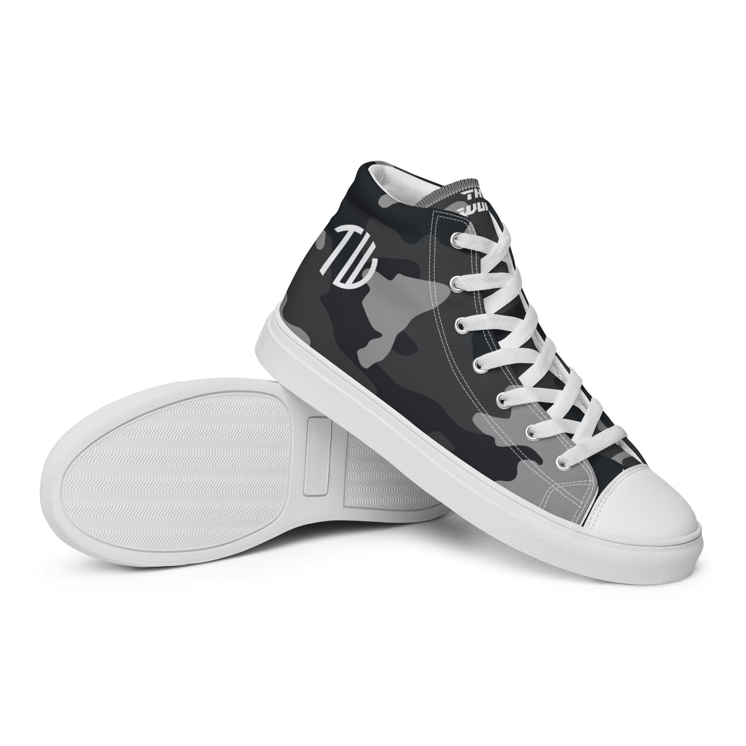 High-Top Leinenschuhe für Herren