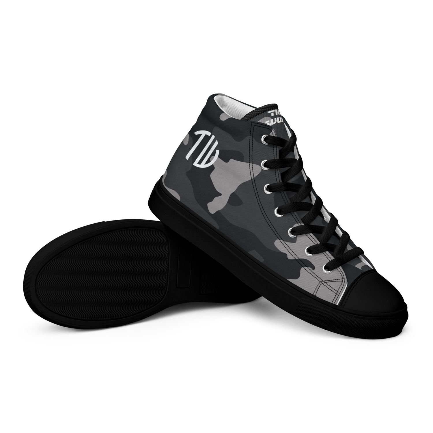High-Top Leinenschuhe für Herren