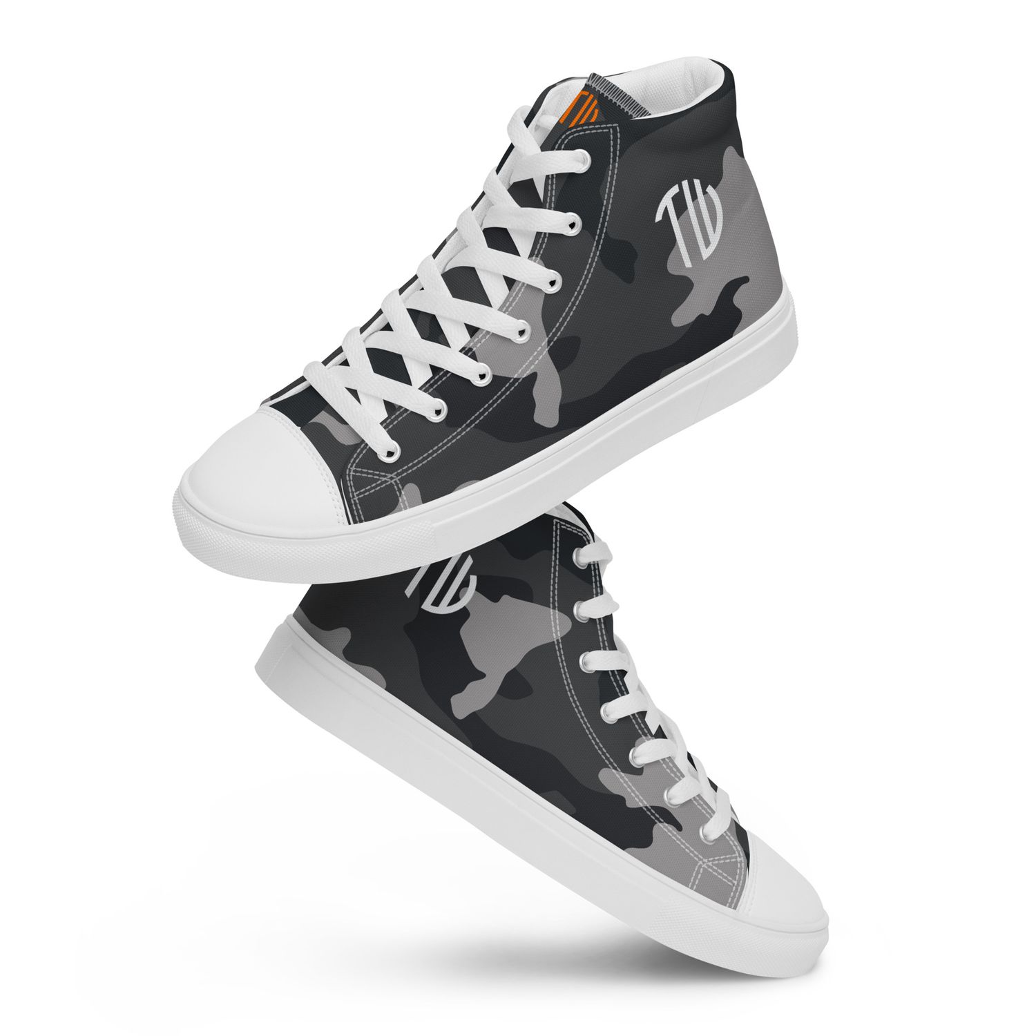 High-Top Leinenschuhe für Herren