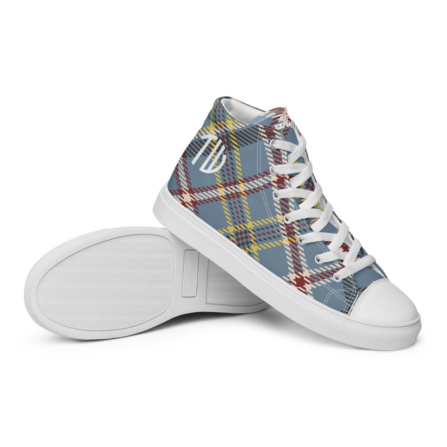High-Top Leinenschuhe für Herren