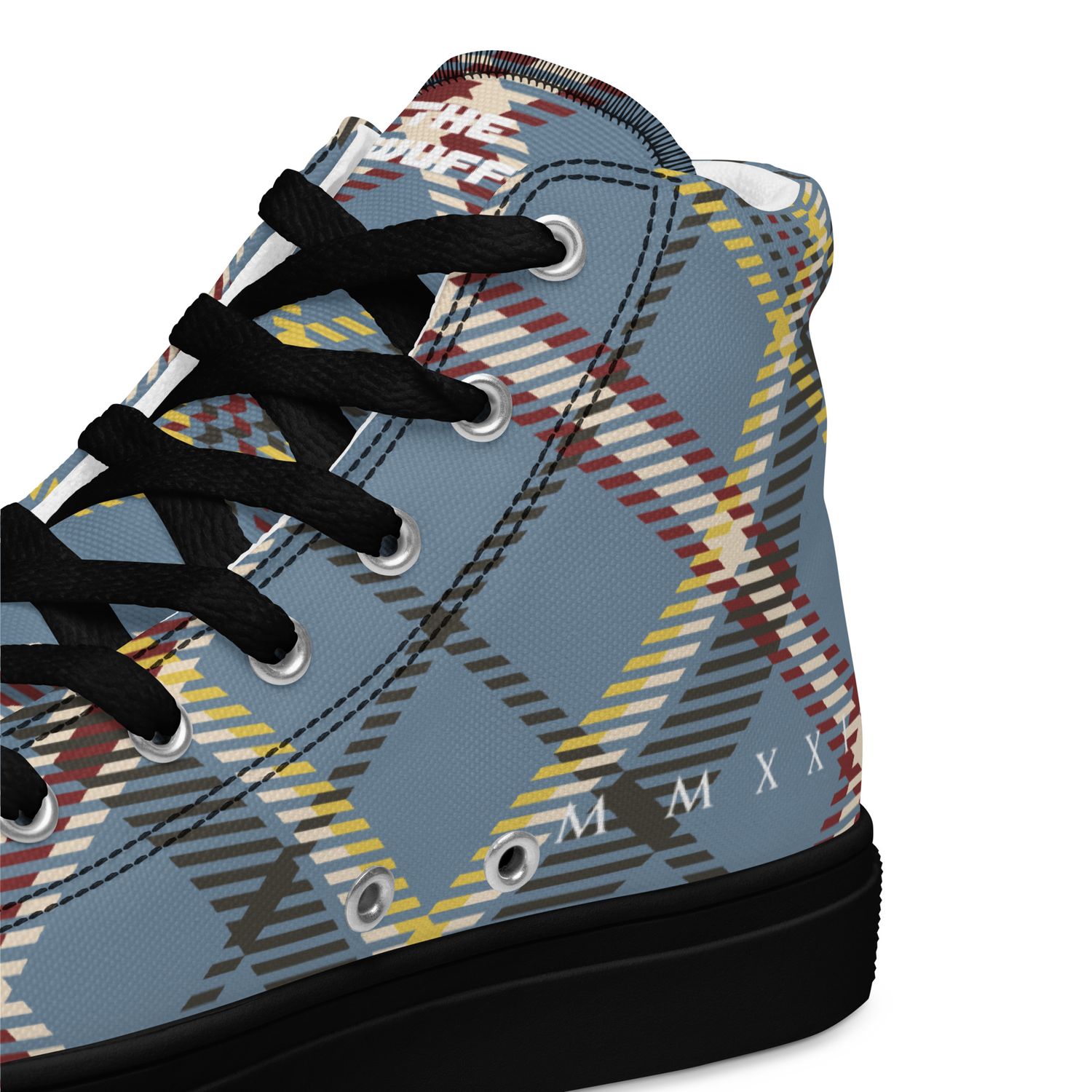 High-Top Leinenschuhe für Damen