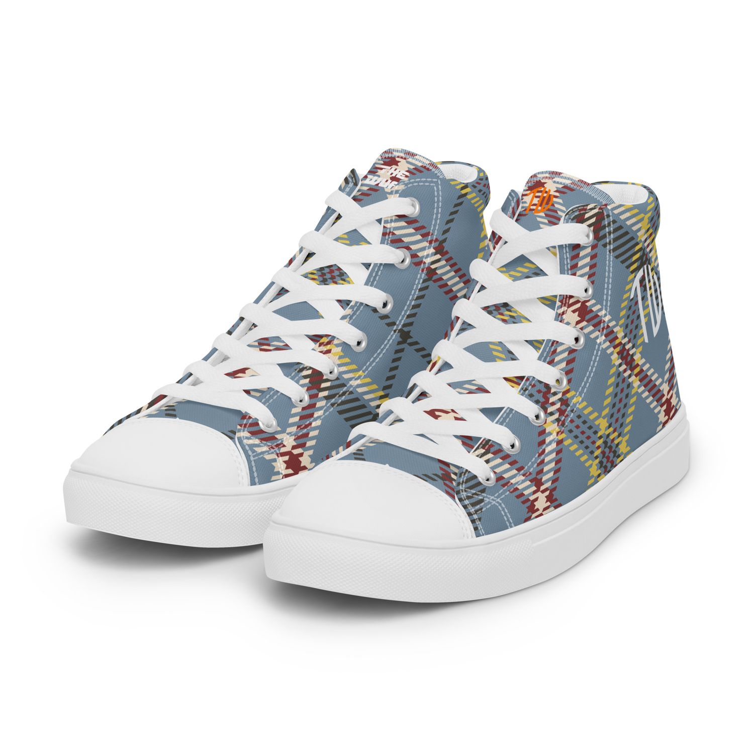 High-Top Leinenschuhe für Damen