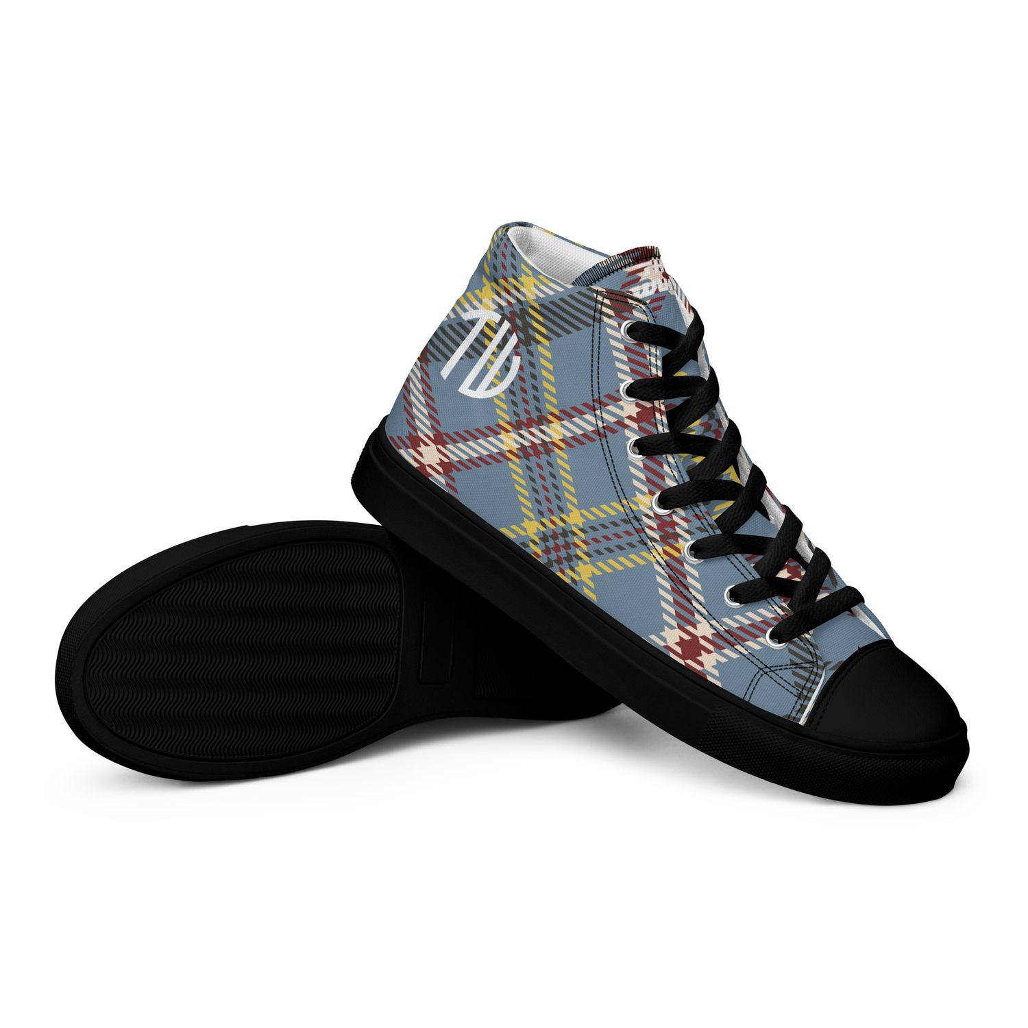 High-Top Leinenschuhe für Herren
