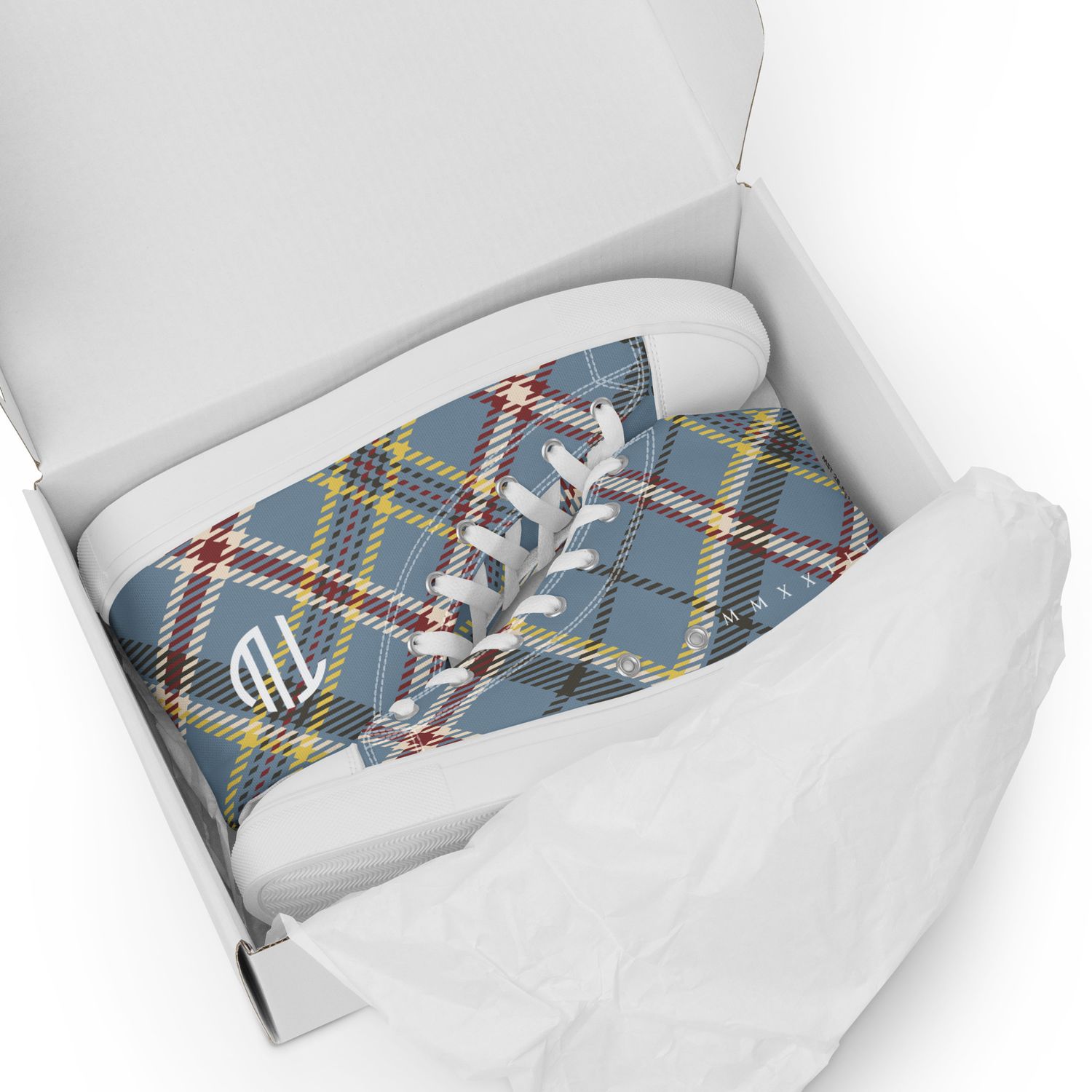 High-Top Leinenschuhe für Herren