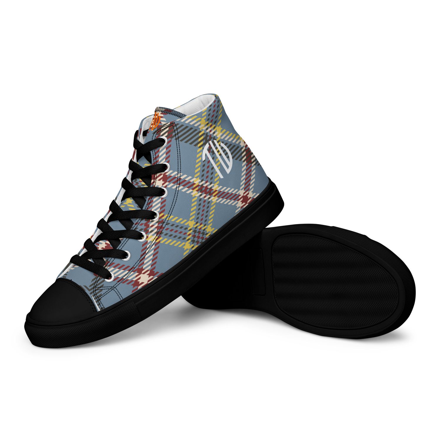 High-Top Leinenschuhe für Damen