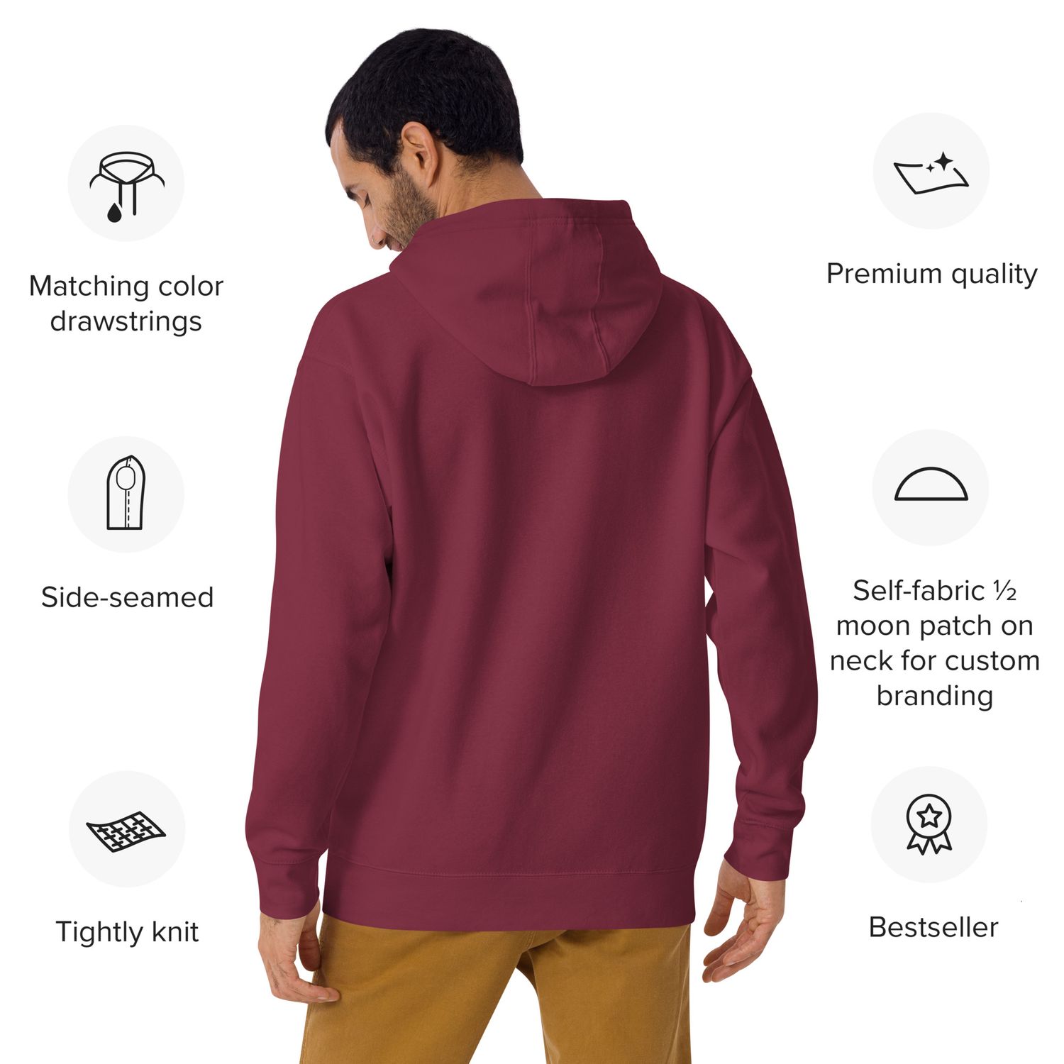 Unisex-Kapuzenpullover|Brivido X2